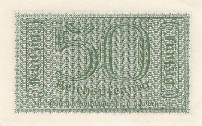 50 Pfennig 1939 Serie 159
